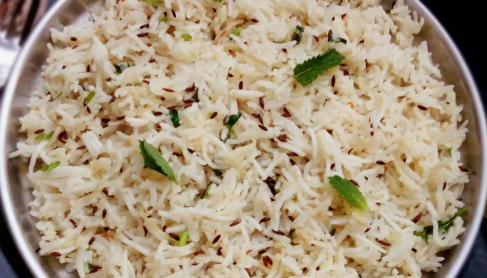 Plane / Jeera Rice