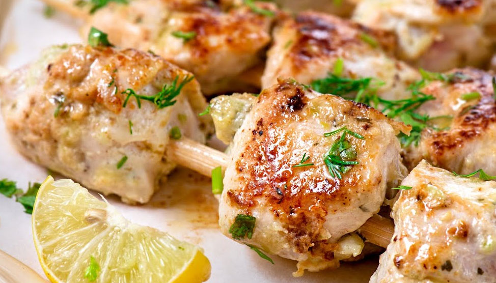 Malai Chicken Kabob
