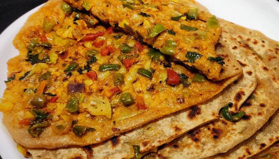 Mix Veg Paratha